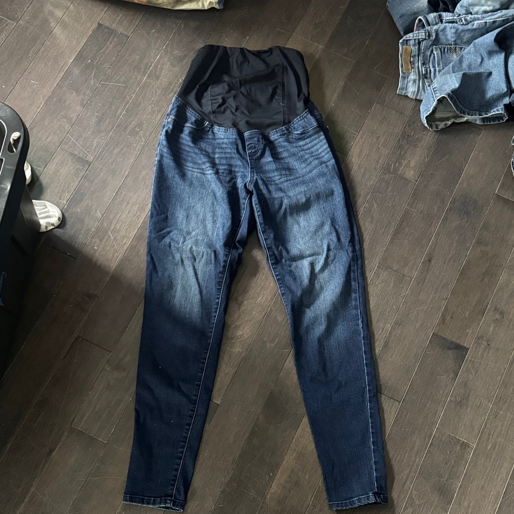 Isabel Maternity by Ingrid & Isabel Dark Blue Skinny Jeans